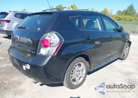 2009 Pontiac Vibe z USA, uszkodzony, nr VIN 5Y2SM67059Z458812